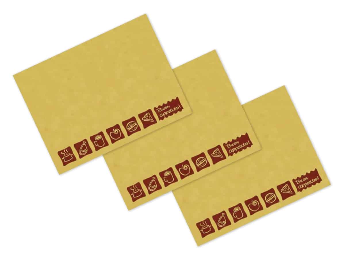 5000 tovagliette in carta 30x42 - Graphic and Promo Sas